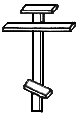 Эта форма креста довольно часто встречается на иконах северного письма, например,