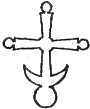 Типичная для домонгольского периода, эта форма купольного креста часто встречается